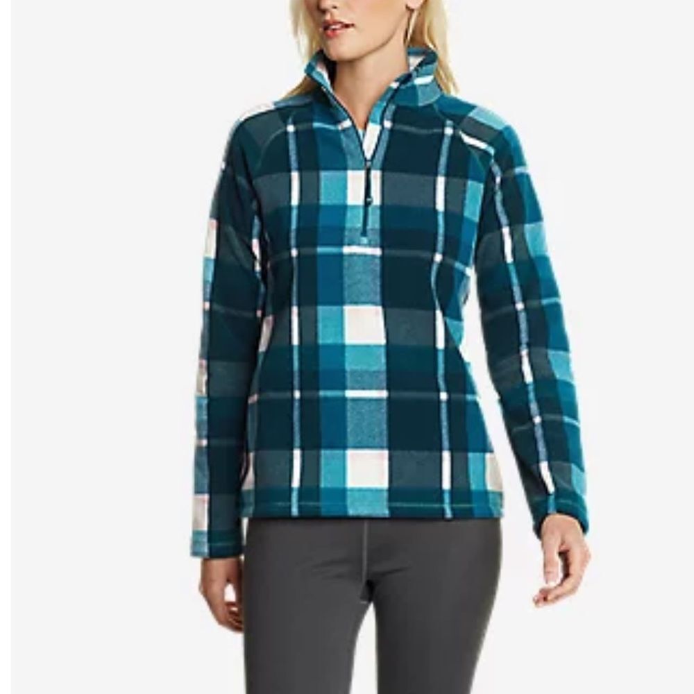 Quest Fleece 1/4-Zip Paid Long Sleeve Top